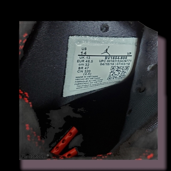 "Jordan" Proto-React University Red size 14 *Brand new in the box* - Picture 6 of 6